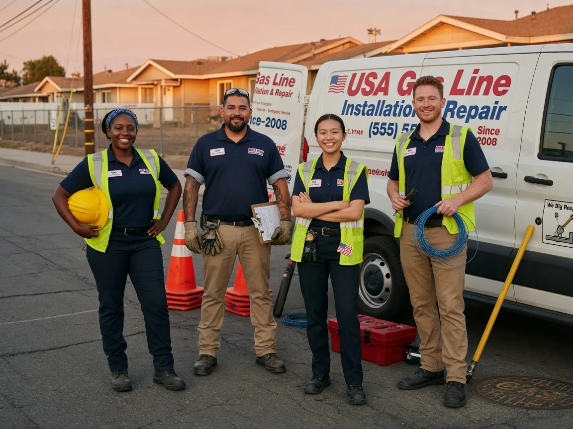 Gas Line Installation company in Alma Center, WI
